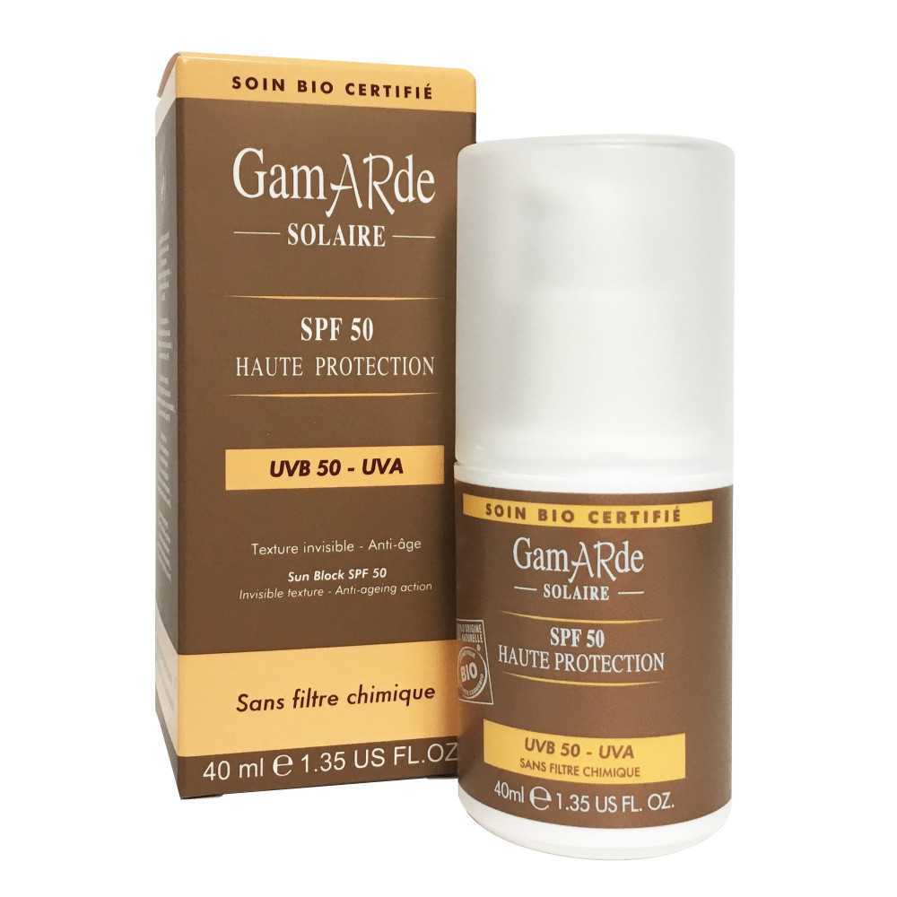 Factor protección solar 50, 40 ml. Gamarde Factor protección solar 50, 40 ml. Gamarde
