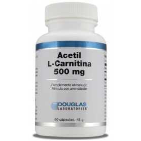 Acetil-L-Carnitina 500 mg. 60 cápsulas vegetarianas