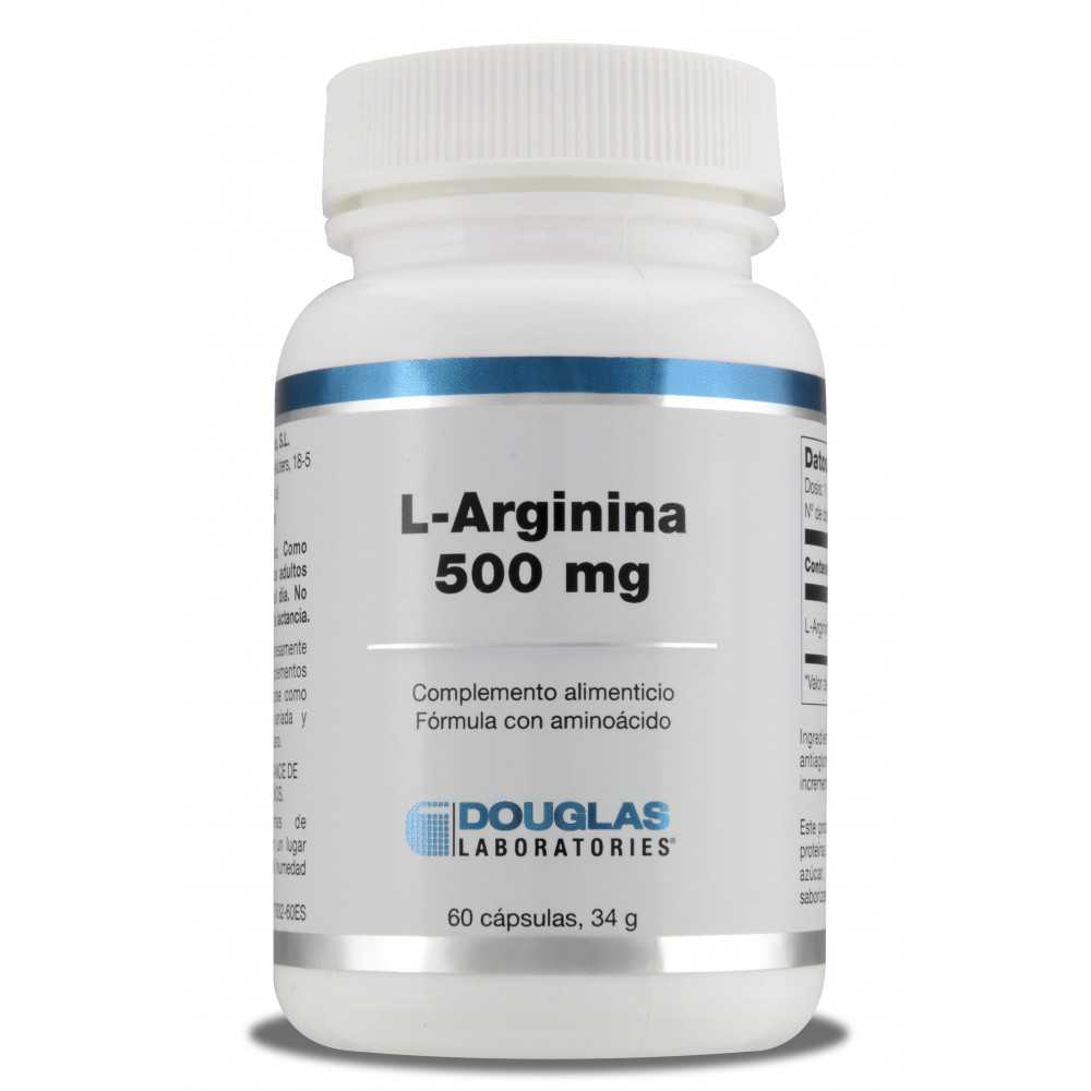L-Arginina 500 mg. 60 cápsulas L-Arginina 500 mg. 60 cápsulas