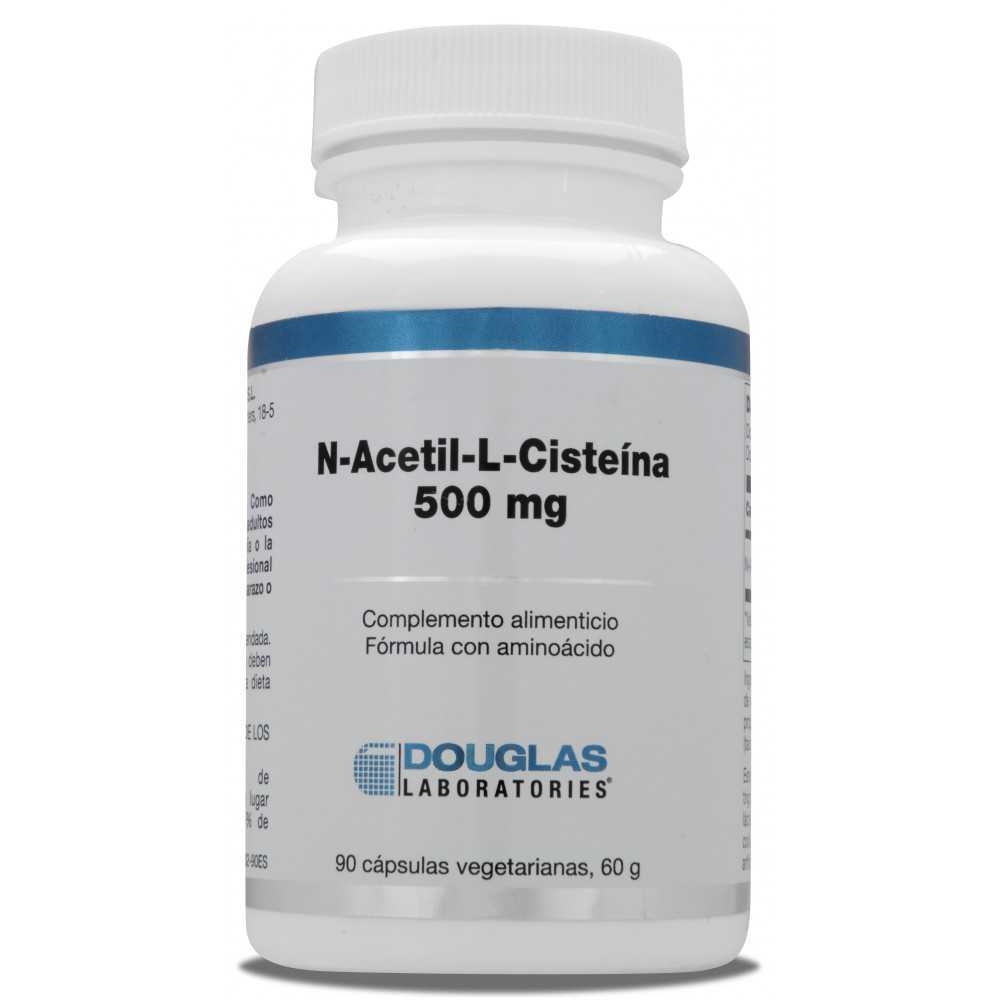 N-Acetil-L-Cisteína 500 mg. 90 cápsulas vegetarianas N-Acetil-L-Cisteína 500 mg. 90 cápsulas vegetarianas