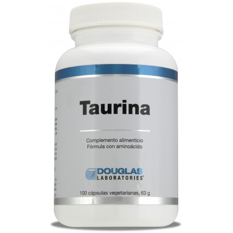 Taurina 500 mg. 100 cápsulas vegetarianas