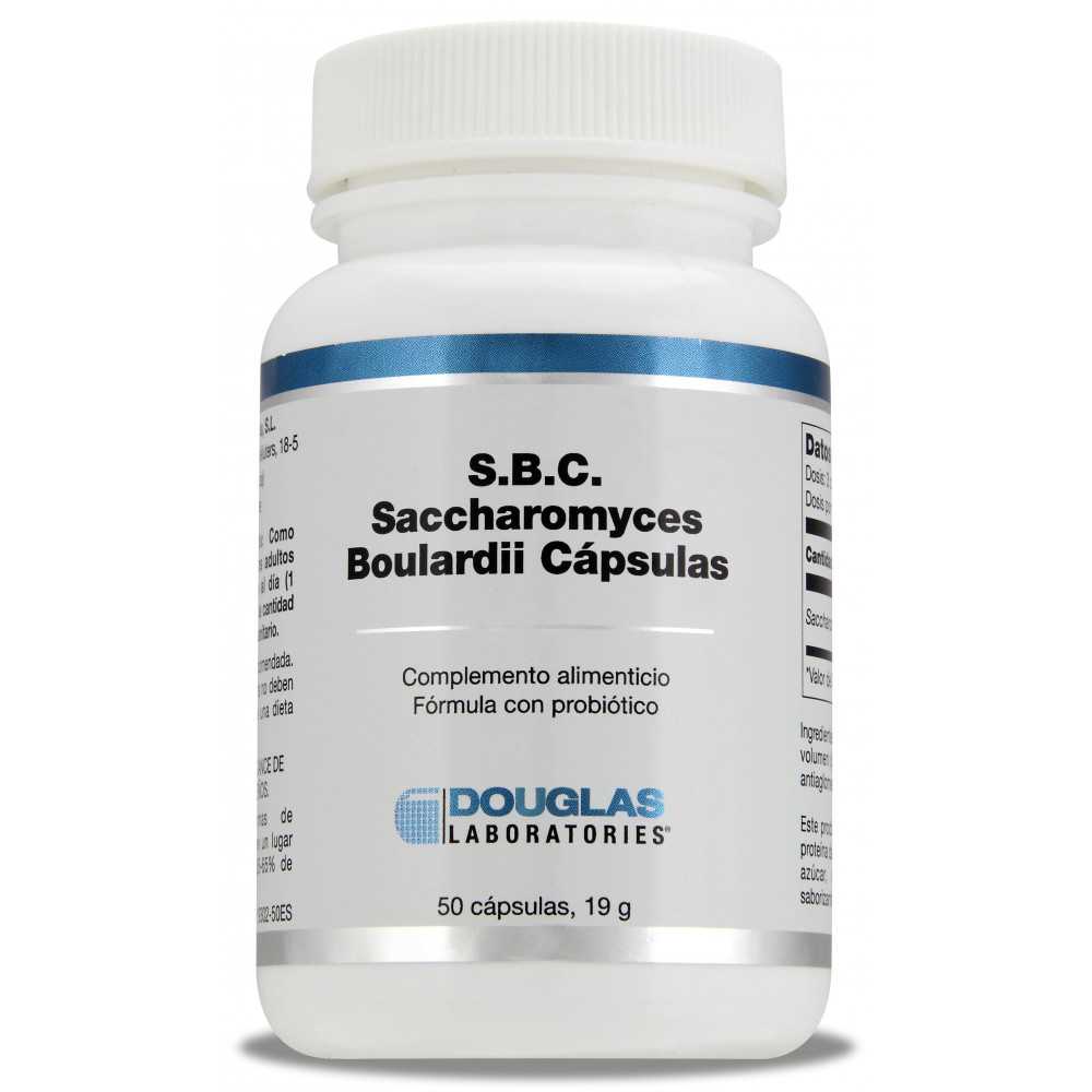 S.B.C. Saccharomyces Boulardii 3 Billones UFC 50 cápsulas S.B.C. Saccharomyces Boulardii 3 Billones UFC 50 cápsulas