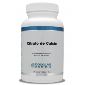 Citrato de Calcio 250 mg. Calcio  100 comprimidos