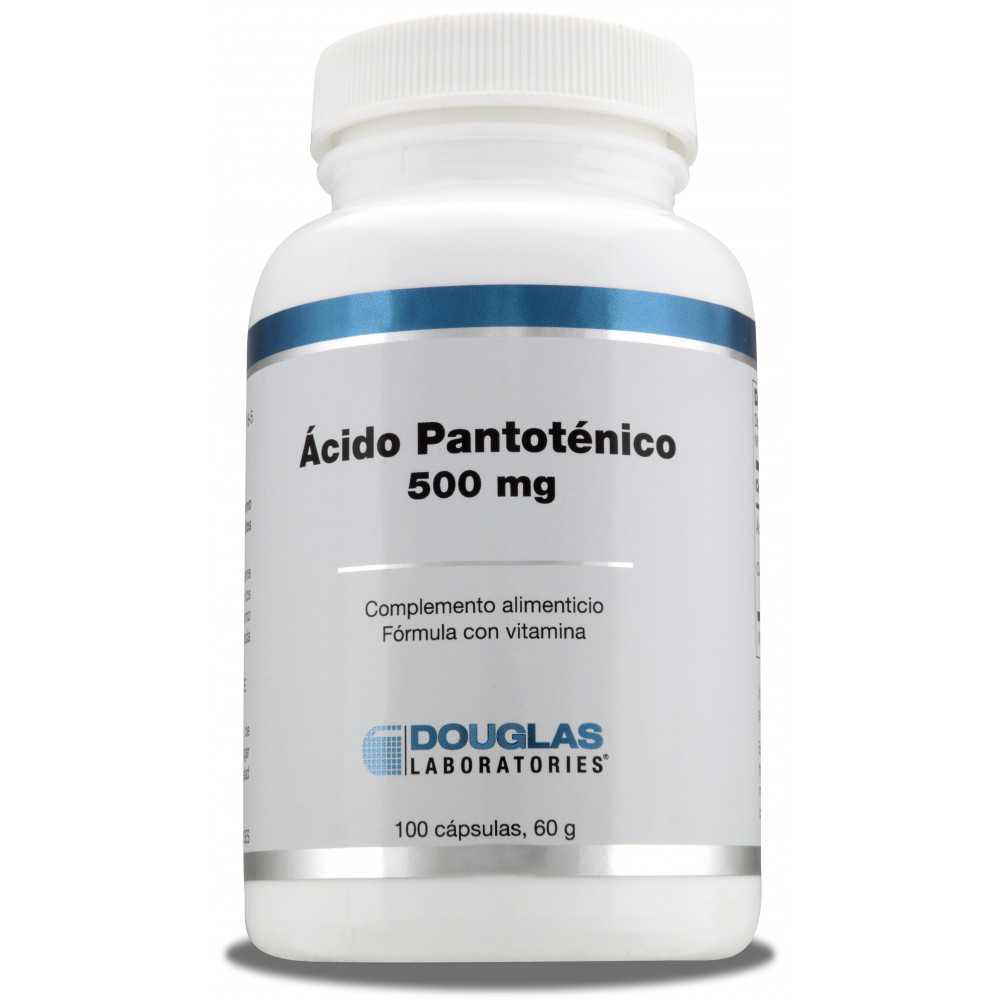 Ácido Pantoténico 500 mg. 100 cápsulas Ácido Pantoténico 500 mg. 100 cápsulas