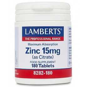 Zinc 15mg (como Citrato)