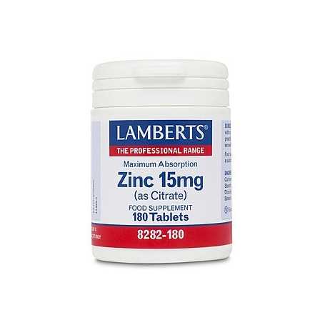 Zinc 15mg (como Citrato)