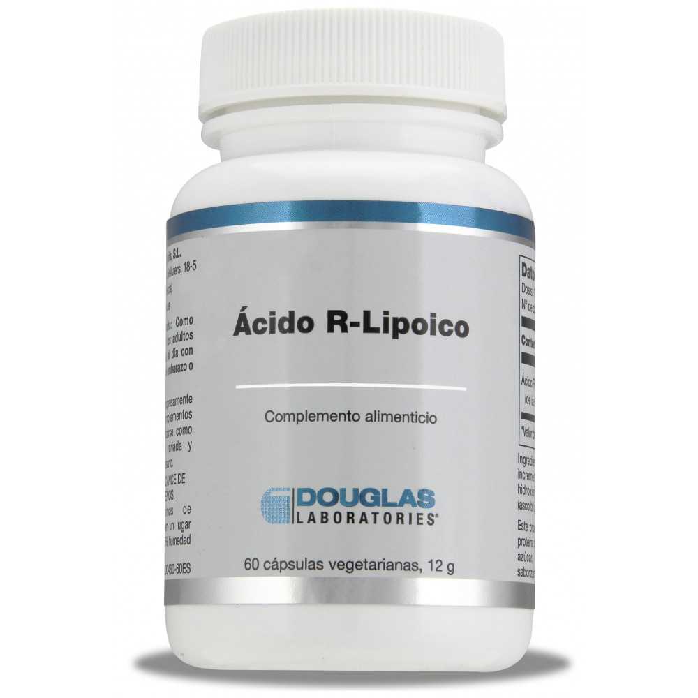 Ácido R-Lipoico 100 mg. 60 cápsulas vegetarianas Ácido R-Lipoico 100 mg. 60 cápsulas vegetarianas