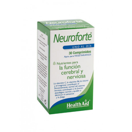 Neuroforte 30 comprimidos. HealthAid