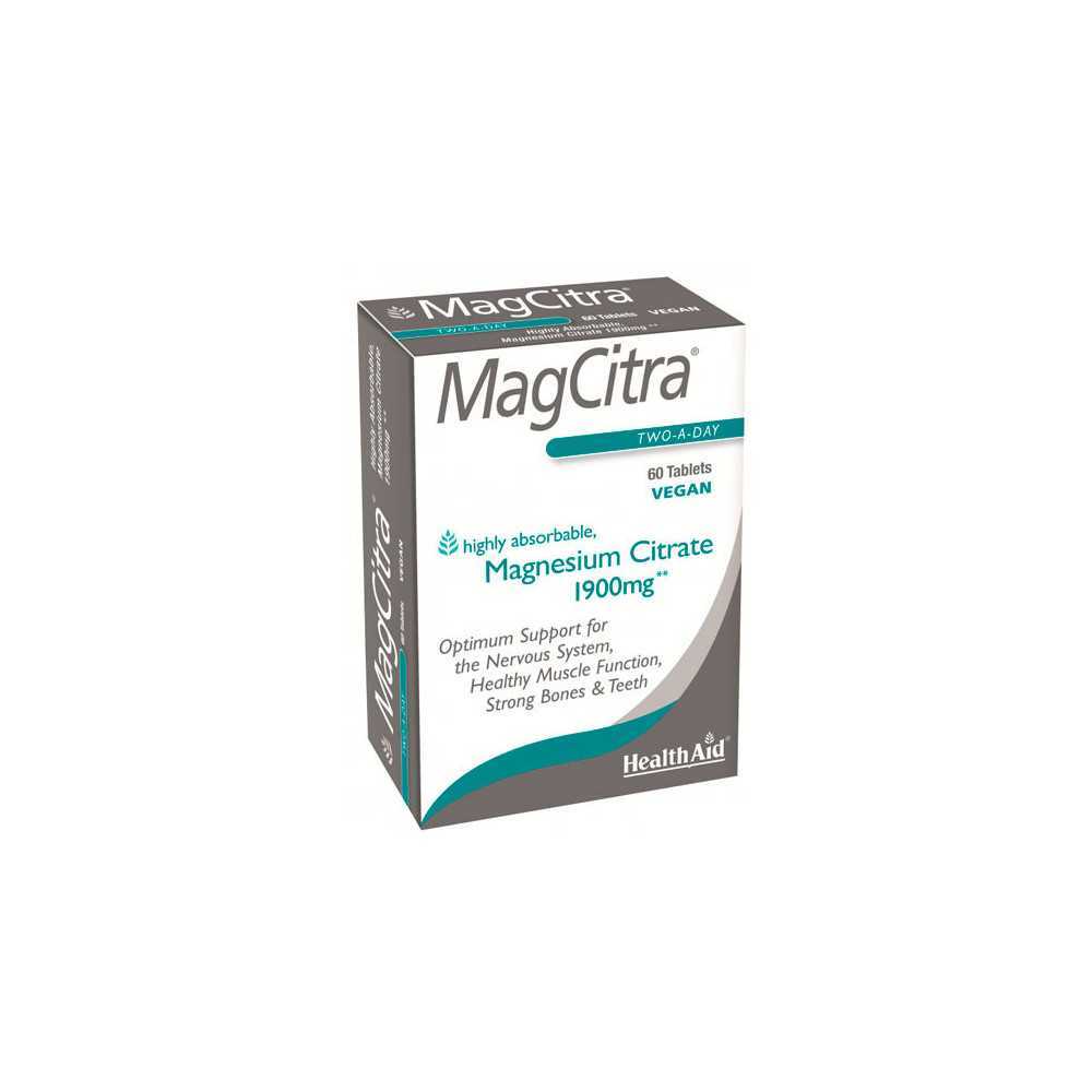 MagCitra 60 comp. HealthAid MagCitra 60 comp. HealthAid