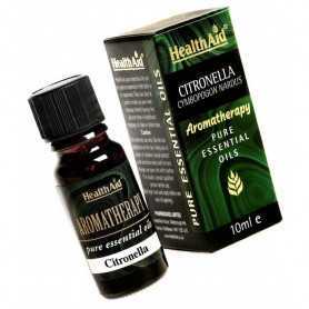 Aceite de citronela (aceite esencial) 10ml. HealthAid