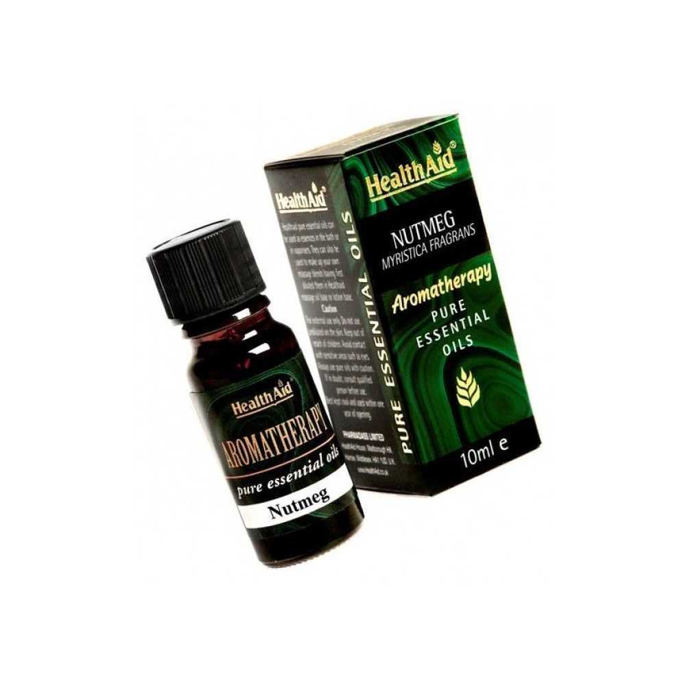 Nuez moscada (aceite esencial) 10ml. HealthAid Nuez moscada (aceite esencial) 10ml. HealthAid