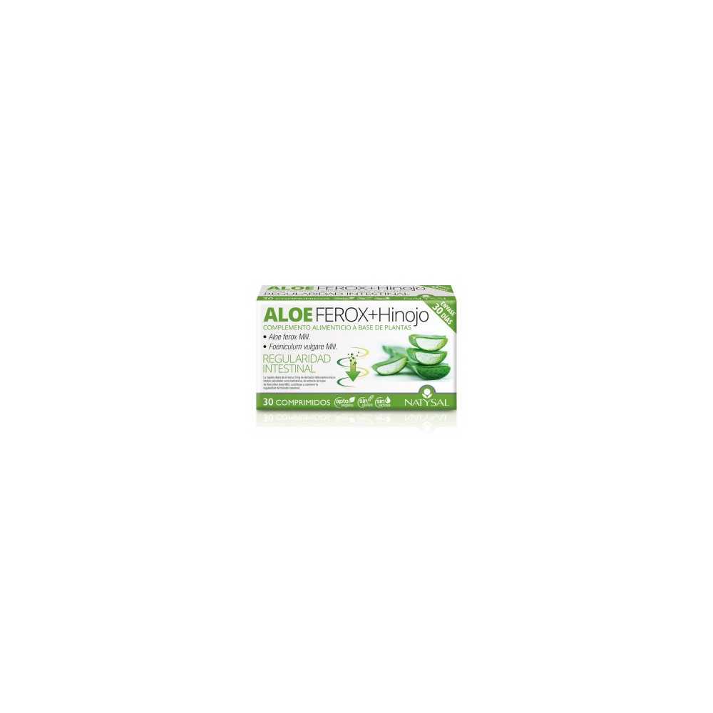 Natysal Aloe Vera Ferox + Hinojo 30 Comprimidos Natysal Aloe Vera Ferox + Hinojo 30 Comprimidos