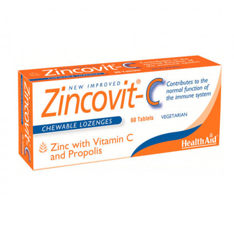 Health Aid Zincovit-C 60 comprimidos