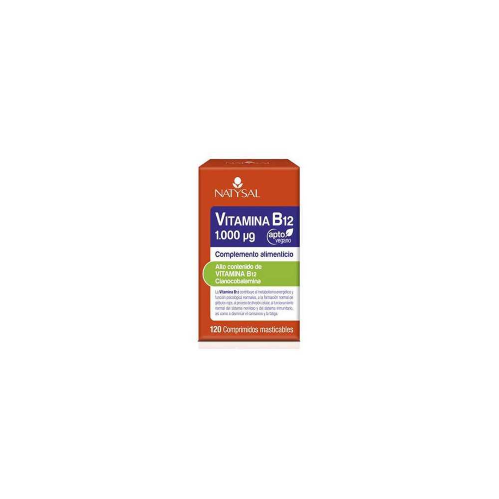 Natysal Vitamina B12 1.000 mcg. 120 comprimidos Natysal Vitamina B12 1.000 mcg. 120 comprimidos