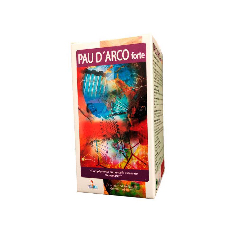 Pau D'Arco forte 370mg 100 cáps. Lusodiete Pau D'Arco forte 370mg 100 cáps. Lusodiete