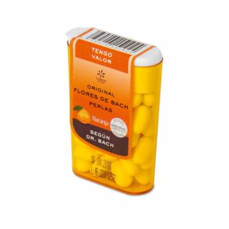 Perlas Flores de Bach Tengo Valor Sabor Naranja