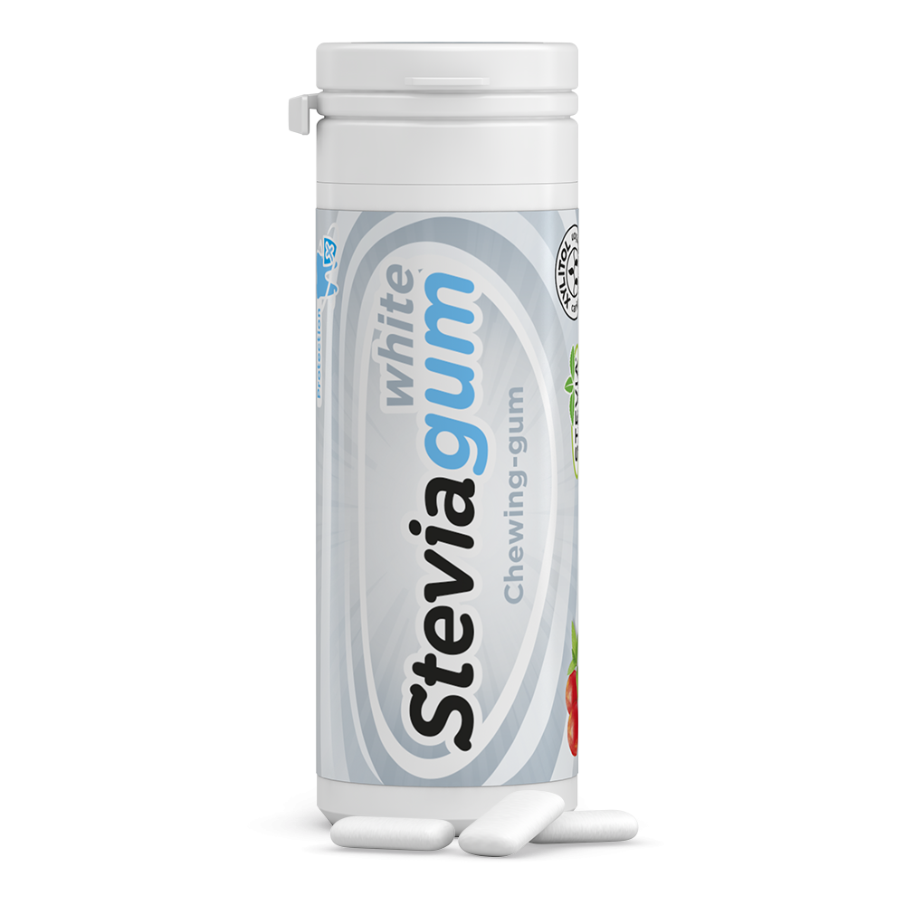 Steviagum White - chicles Menta Cereza Steviagum White - chicles Menta Cereza