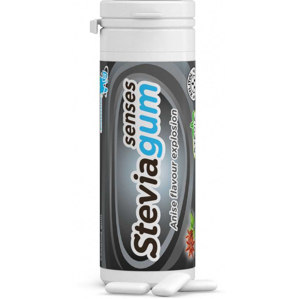 Steviagum Senses - chicles Anís Menta Steviagum Senses - chicles Anís Menta