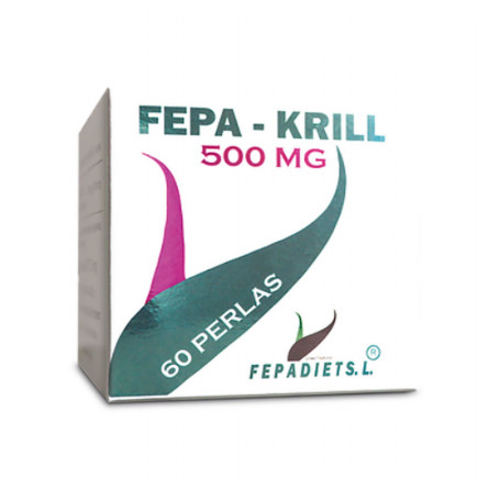Fepa - Krill 500 mg. 60 perlas. Fepadiet
