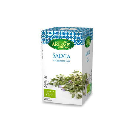 Infusión de Salvia 20 bolsitas. Artemis BIO