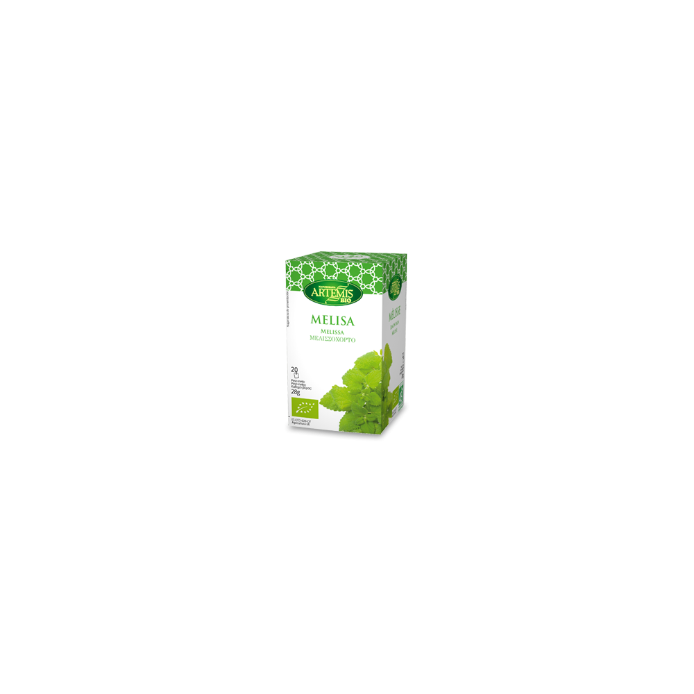 Infusión de Melisa 20 bolsitas. Artemis BIO Infusión de Melisa 20 bolsitas. Artemis BIO