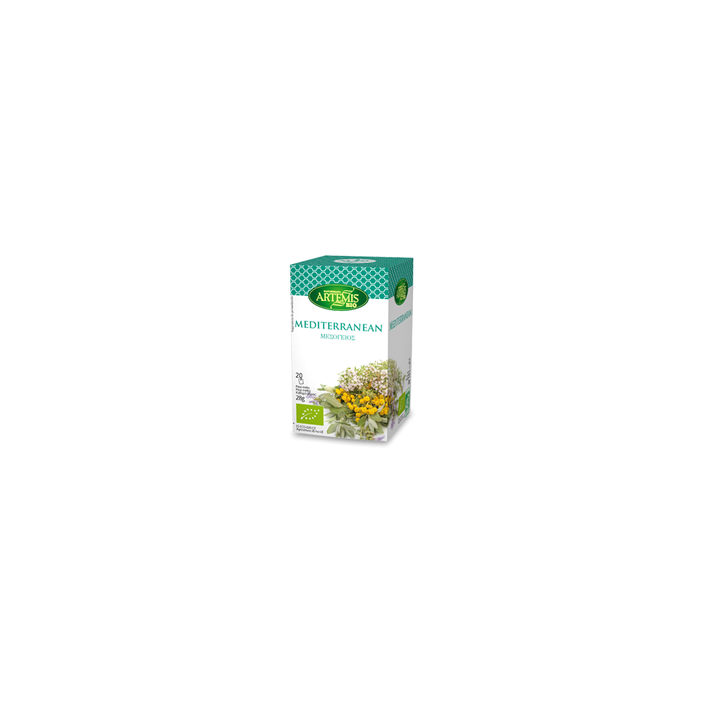 Infusión de Mediterranean 20 bolsitas. Artemis BIO Infusión de Mediterranean 20 bolsitas. Artemis BIO