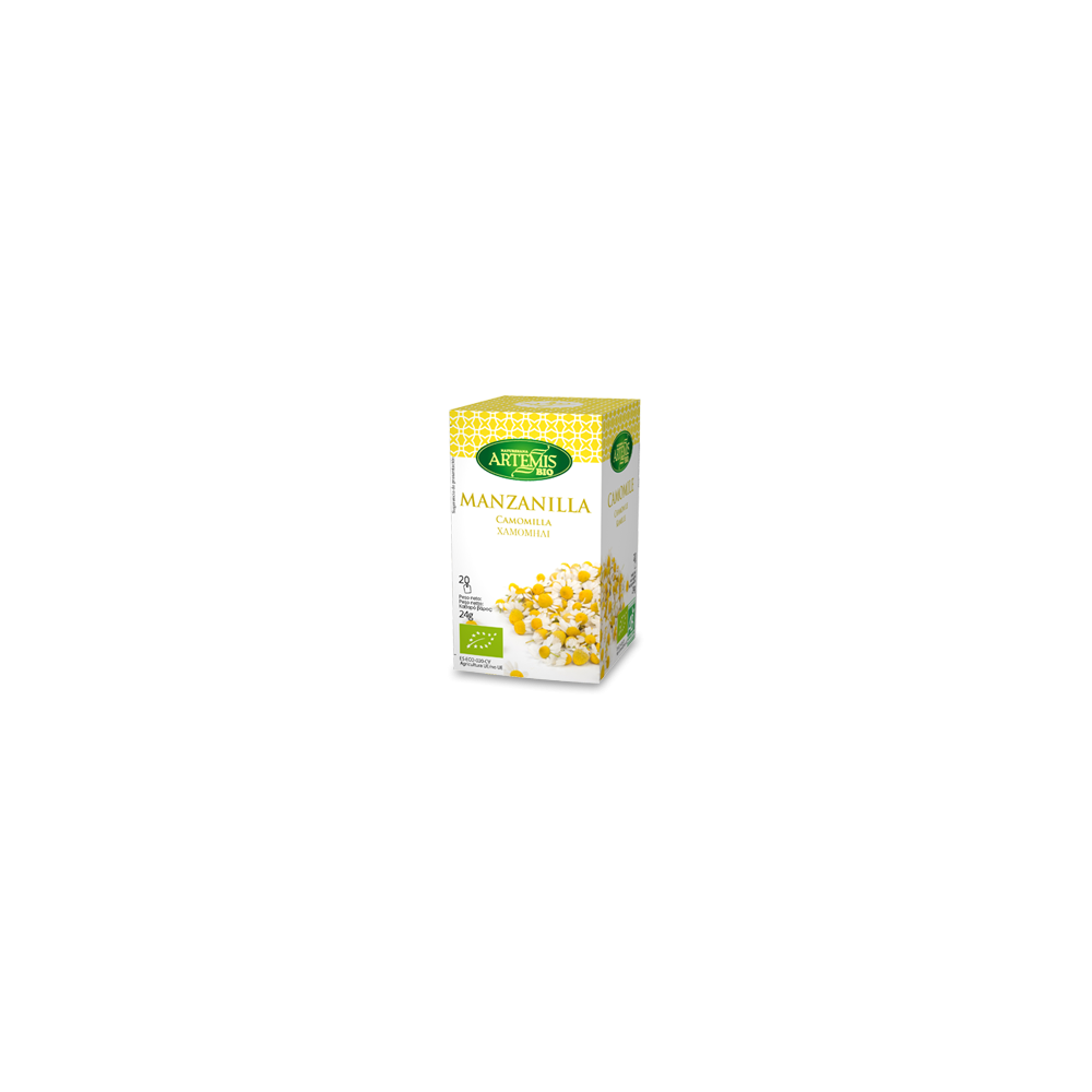 Infusión de Manzanilla 20 bolsitas. Artemis BIO Infusión de Manzanilla 20 bolsitas. Artemis BIO