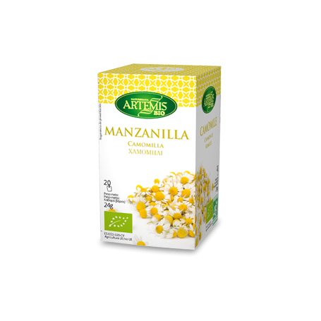 Infusión de Manzanilla 20 bolsitas. Artemis BIO