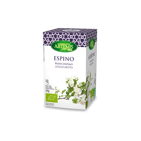 Infusión de Espino Blanco 20 bolsitas. Artemis BIO