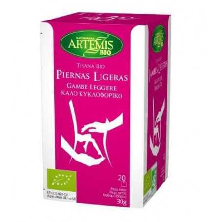 Tisana Piernas Ligeras 20 bolsitas. Artemis BIO