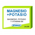 Magnesio + Potasio y Vitamina B6 60 cápsulas. Integralia