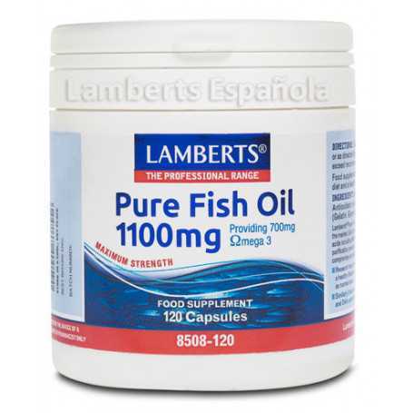 Aceite de Pescado Puro 1.100 mg 120 cáps.