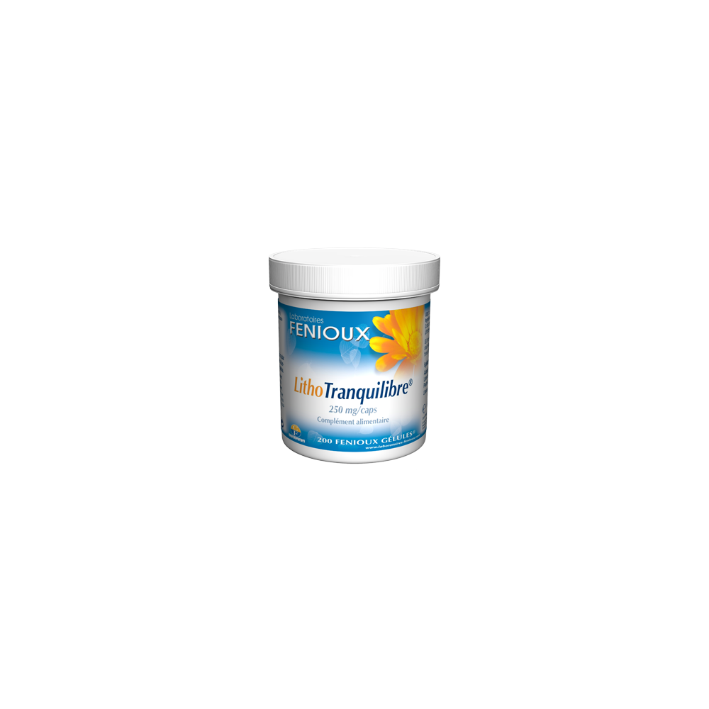 Litho-Tranquilibre 250mg 200 cápsulas. Fenioux Litho-Tranquilibre 250mg 200 cápsulas. Fenioux