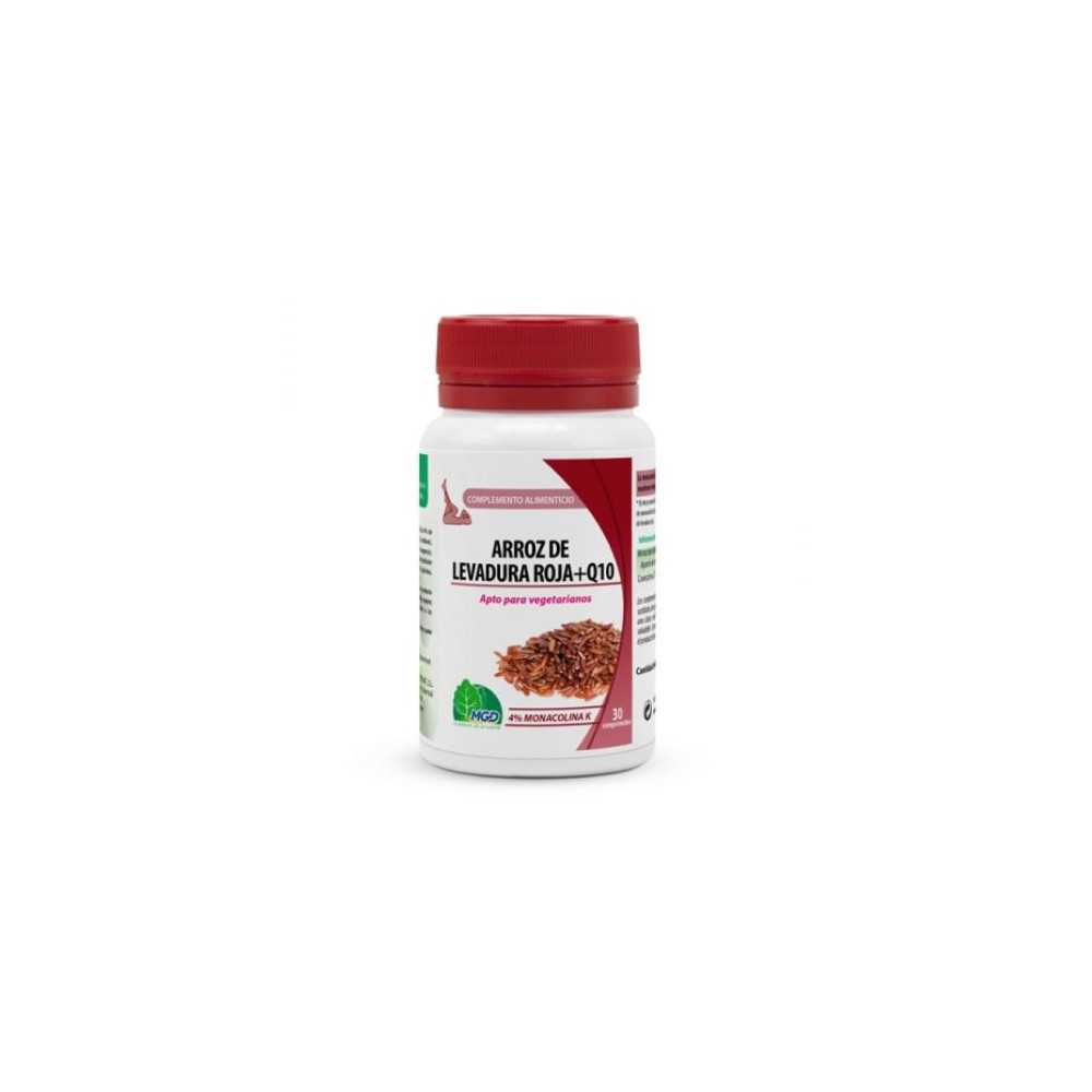 Arroz de Levadura Roja + Coenzima Q-10 30 comprimidos. MGD Arroz de Levadura Roja + Coenzima Q-10 30 comprimidos. MGD