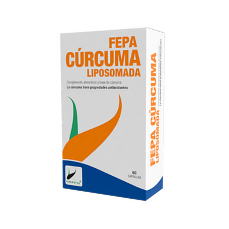 Fepa - Cúrcuma Liposomada 450 mg. 60 cápsulas. Fepadiet
