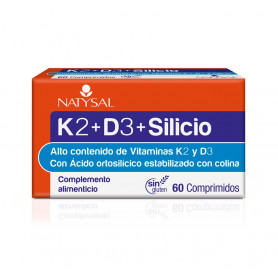 Natysal K2 + D3 + Silicio 60 Comprimidos