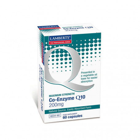 Co-Enzima Q10 200 mg. 60 cápsulas
