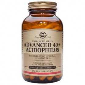 Solgar 40 Plus Acidophilus Avanzado 60vegicaps