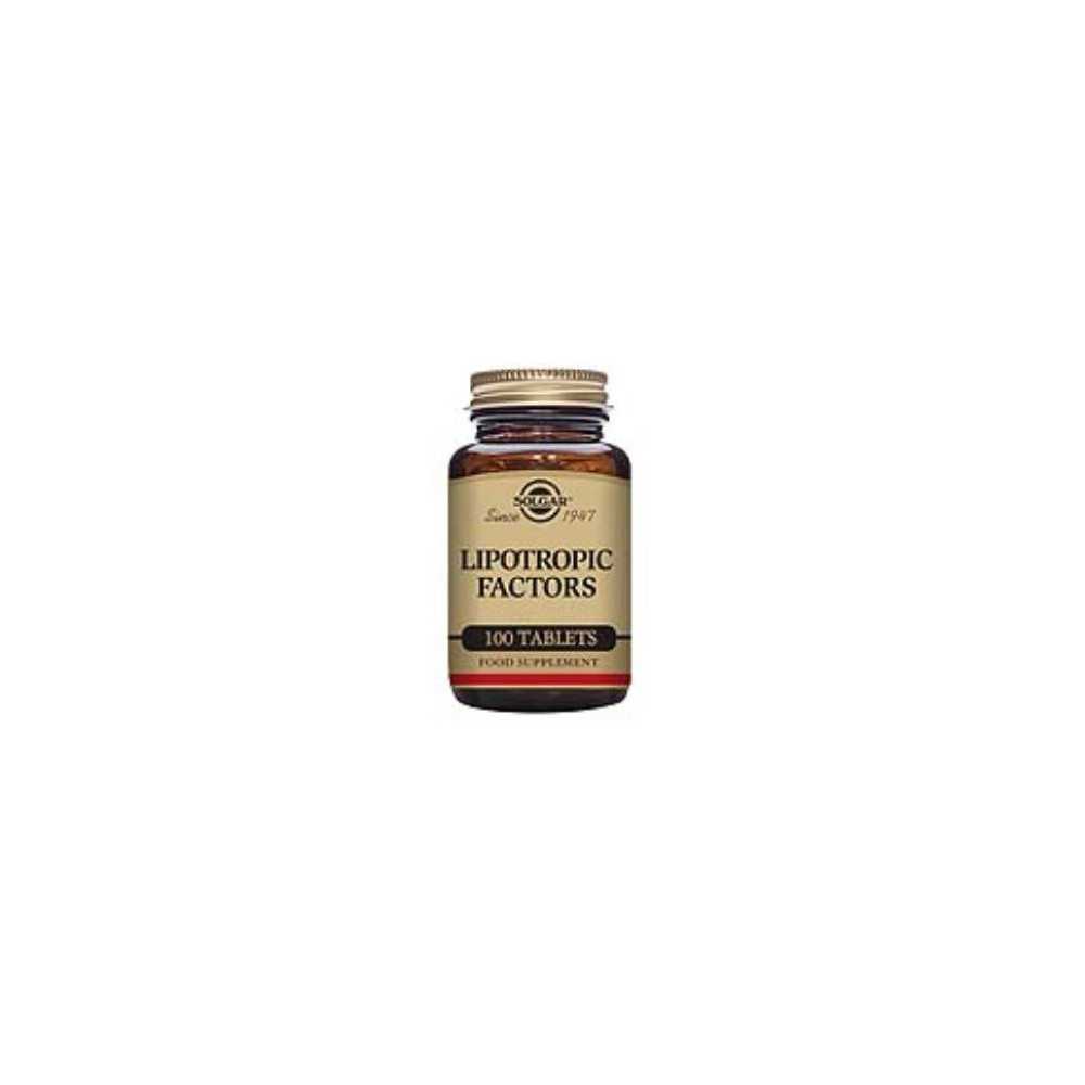 Solgar Factores Lipotropicos 100comp Solgar Factores Lipotropicos 100comp