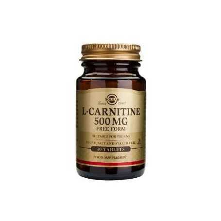 Solgar L-carnitina 500mg. 30comp.