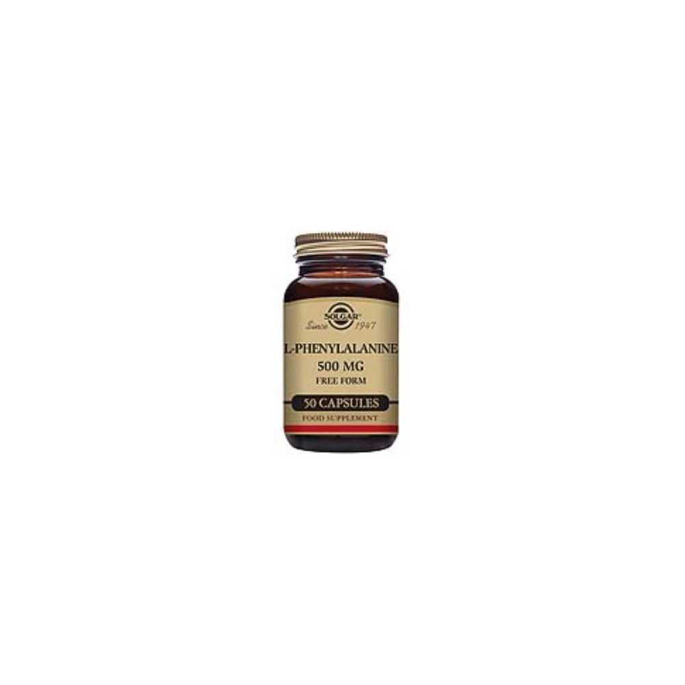 Solgar L-fenilalanina 500mg. 50cap. Solgar L-fenilalanina 500mg. 50cap.