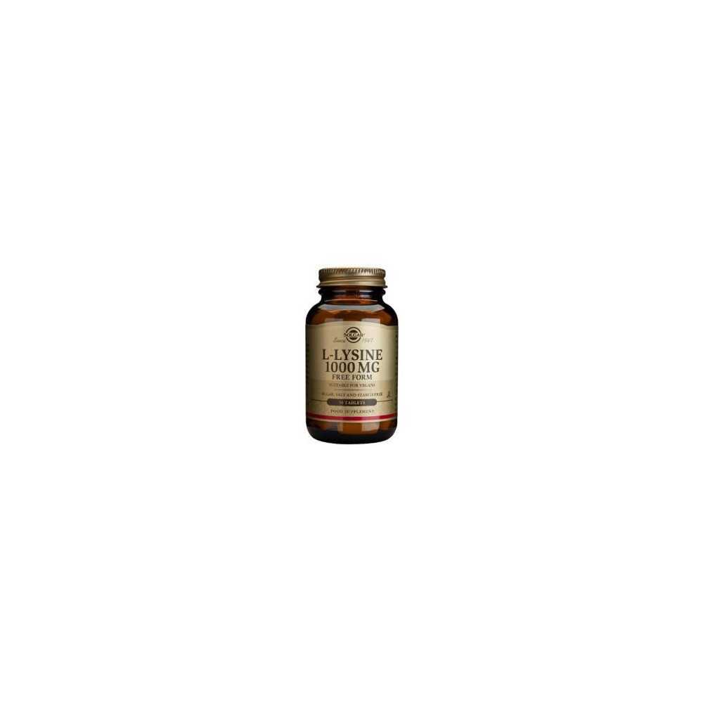 Solgar L-lisina 1000mg. 50comp. Solgar L-lisina 1000mg. 50comp.