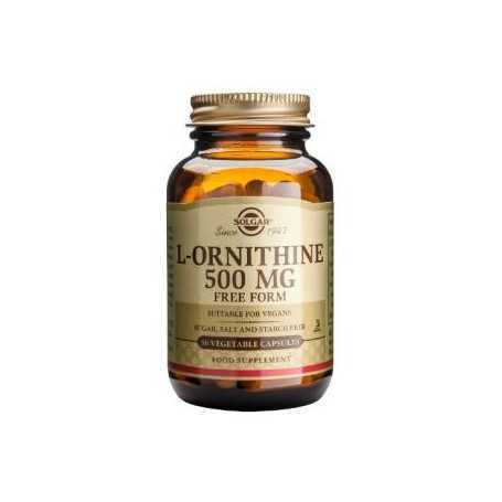 Solgar L-ornitina 500mg. 50cap.