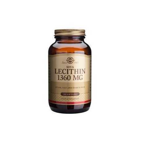 Solgar Lecitina De Soja 1360mg. 100perlas