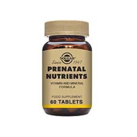 Solgar Nutrientes Prenatales 60comp