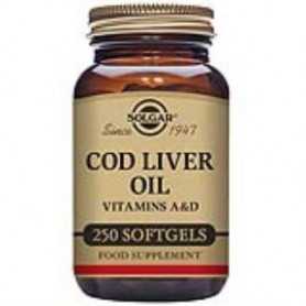 Solgar Aceite Higado De Bacalao (uno Al Dia)250cap.blanda