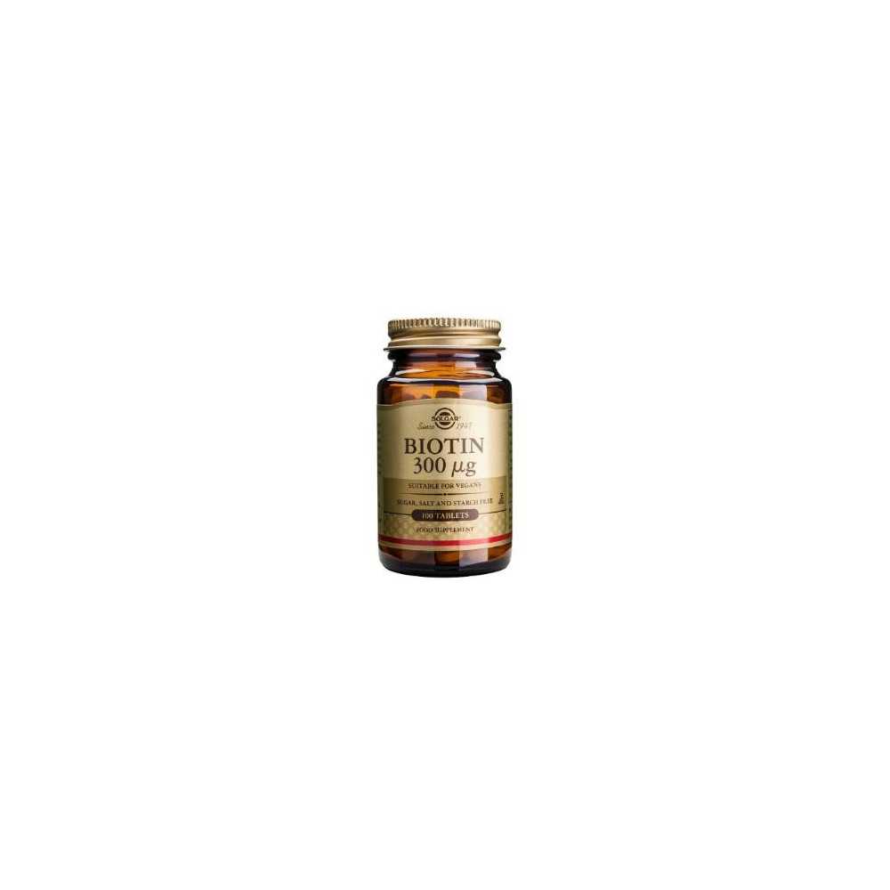 Solgar Biotina 300mcg. 100comp. Solgar Biotina 300mcg. 100comp.