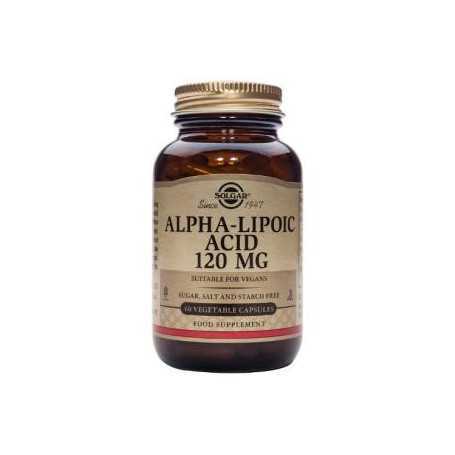 Solgar Acido Alfa Lipoico 120mg. 60vegicaps