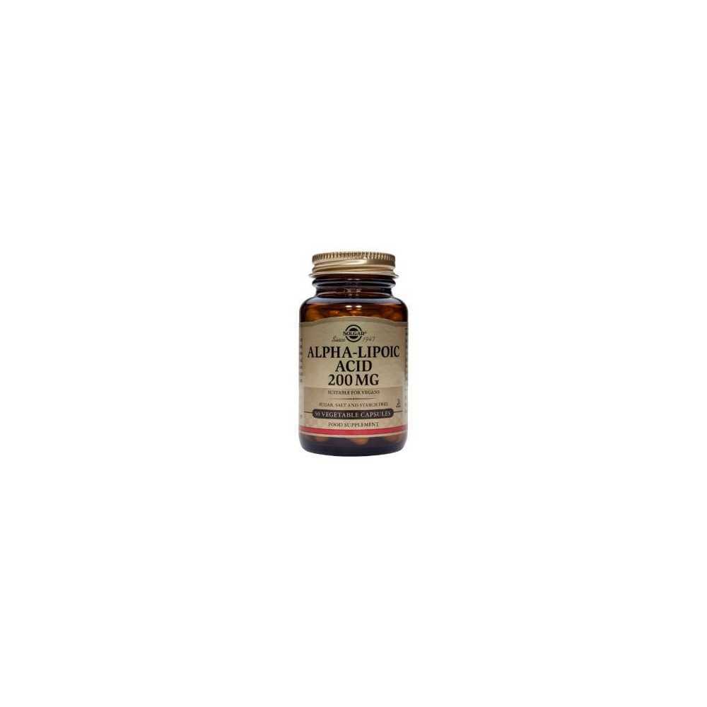 Solgar Acido Alfa Lipoico 200mg. 50vegicaps Solgar Acido Alfa Lipoico 200mg. 50vegicaps