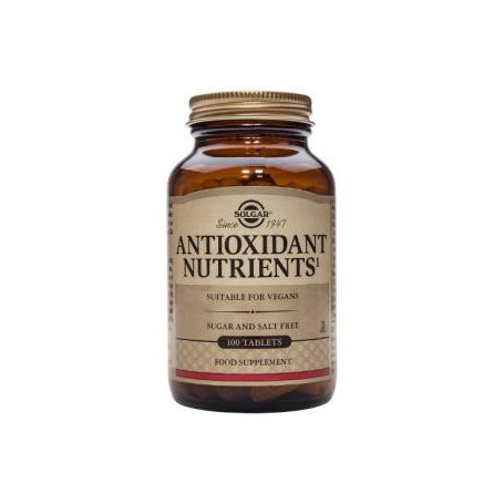 Solgar Nutrientes Antioxidante 100comp